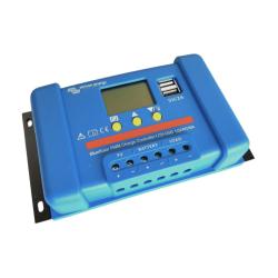 Controlador PWM BlueSolar 12/24V 10A LCD USB Victron