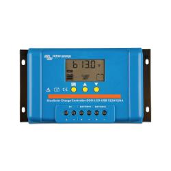Controlador PWM BlueSolar 12/24V 20A LCD USB Victron