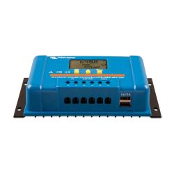 Controlador PWM BlueSolar 12/24V 20A LCD USB Victron