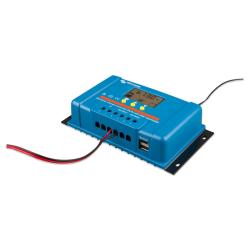 Controlador PWM BlueSolar 12/24V 20A LCD USB Victron