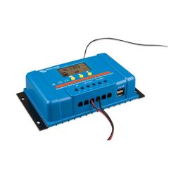 Controlador PWM BlueSolar 12/24V 20A LCD USB Victron
