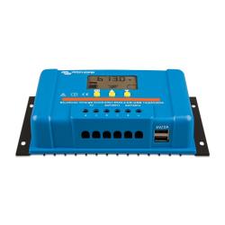 Controlador PWM BlueSolar 12/24V 20A LCD USB Victron