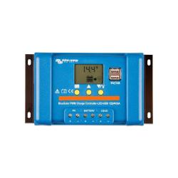Controlador PWM BlueSolar 12/24V 20A LCD USB Victron