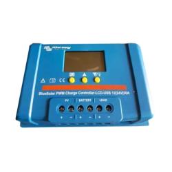 Controlador PWM BlueSolar 48V 10A LCD USB Victron