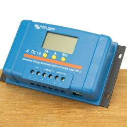 Controlador PWM BlueSolar 48V 10A LCD USB Victron