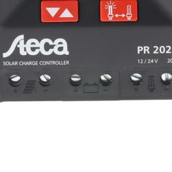 Controlador Carga Steca 20A LCD PR2020
