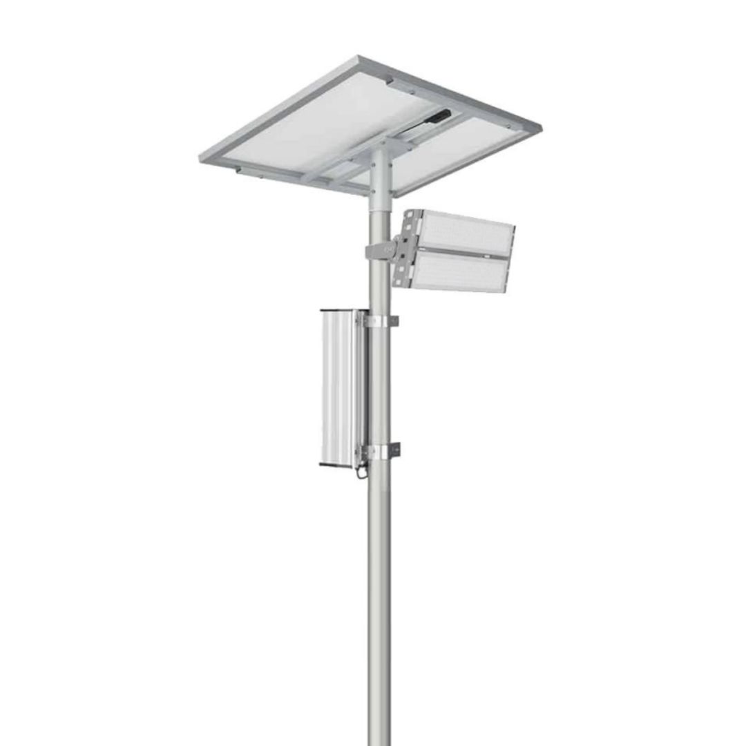 luminaria solar LED