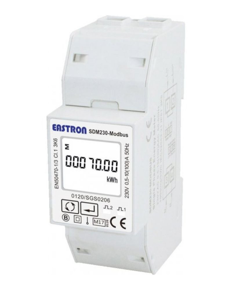 Vatímetro SDM230-Modbus pro Monofásico-Tensite