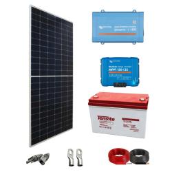 Kit Aislado con paneles solares para televisor 600W 12v 2835Whdía