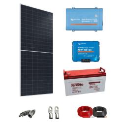 Kit paneles solares para televisor con Batería 600W 12v 2768Whdía
