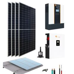 Kit Fotovoltaico Aislado para casa 5000W 48V 11,34kWhdía Felicity Solar