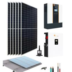 Kit solar con baterías para casa 5kW 17,01kWdía Felicity Solar