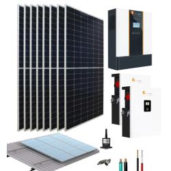 Kit aislado para casa de playa 5kW 22,68kWdía Felicity Solar
