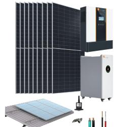 Kit Panel Solar Bifacial 5kW 24,91kWdía Felicity Solar