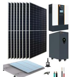 Kit Solar Aislado Felicity Solar para casa de campo 5kW 48V 22,68kWdía