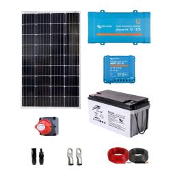 Kit Iluminación Solar 300W 12V 450Whdía Victron