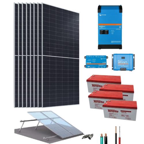 Comprar Kit Paneles Solares 2400W 48V 22,5kWhdía Multiplus II VICTRON