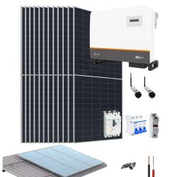 Kit Sistema Fotovoltaico trifásico 220V Conectado a Red 36kW 132,84kWhdía Solis