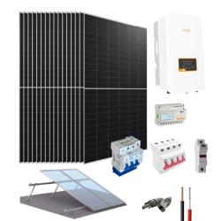 kit solar Interconectado con la Red para vivienda 10kW trifásico 220V 46,08KWhdía Solis