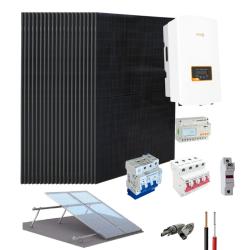 kit solar para casa Interconectado con la Red 10kW trifásico 220V 86,40KWhdía Solis