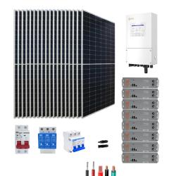 Kit Solar híbrido 15kW 48V 92,16kWdía Solis