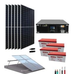 Kit Solar Aislado para casa 5.5kW 48V 15kWdía Suntaic Hero