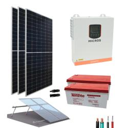 Kit Solar Fotovoltaico 3.5kW 24V 7,5Wdía Suntaic Micros