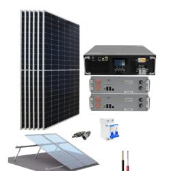 Kit Aislado con baterías de litio 5.5kW 48V 15.36kWdía Suntaic Hero