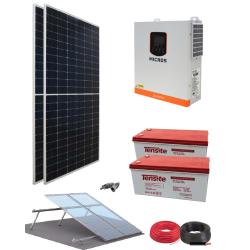 Kit Solar Sistema Fotovoltaico 3500W 24V 5130Wdía Suntaic Micros