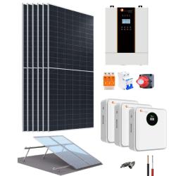 Kit Sistema Solar Fotovoltaico para Casa 3500W 24V 16605Wdía Felicity Solar