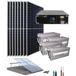 Kit solar para casa​ con baterías de Gel 5.5kW 48V 17010Whdía Suntaic Hero