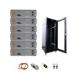 Kit Conexión Banco de Baterías Litio Suntaic 30000Wh 48V