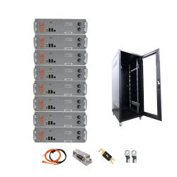 Kit Conexión Banco de Baterías Litio Suntaic 40000Wh 48V