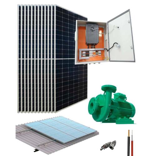 Comprar Kit Bomba de agua con Panel solar 15HP 380V