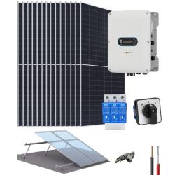 Kit solar para bombeo de agua 39,38kWdía 380V 3HP INVT SP100