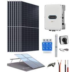 Electrobomba con panel solar 22,5kWdía 380V 2HP INVT SP100