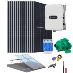 Electrobomba con panel solar 39,38kWdía 380V 3HP INVT SP100