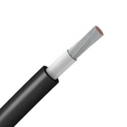 Cable Unifilar Solar PV 6mm2 H1Z2Z2-K 1,5kVDC 1m Negro Kibor