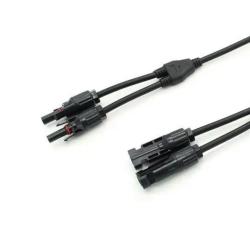 Conector MC4 Multicontact Hembra - 2 Machos T4
