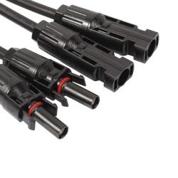 Conector MC4 Multicontact Hembra - 2 Machos T4