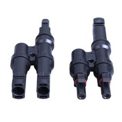 Conector MC4 Multicontact Macho - 2 Hembras T4
