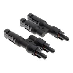 Conector MC4 Multicontact Macho - 2 Hembras T4