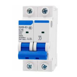 Termomagnético NXB-63 2P 16A 6KA Monofásico CHINT