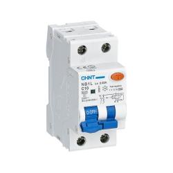 Interruptor Termomagnético con Protección Diferencial NB1L 1P+N 25A 30mA AC 10kA Monofásico CHINT
