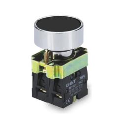 Pulsador Eléctrico Negro NC con base NP2-BA21 CHINT