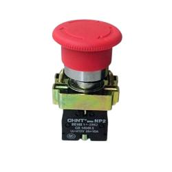 Pulsador Emergencia Rojo con retención girar NP2-BS542 CHINT