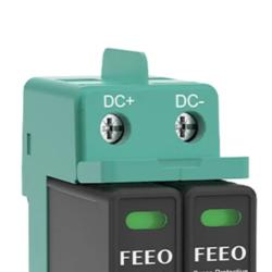 Protección sobretensiones 600Vdc 2P 20KA-40KA FEEO