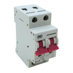 Interruptor Termomagnético 25A 500Vdc 2P DC Solar Energy