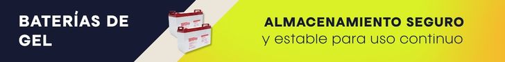 Baterías de gel para sistemas solares y almacenamiento de energía