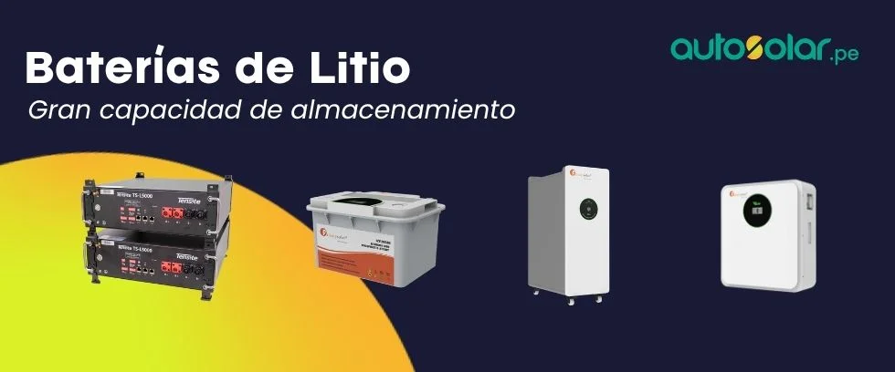 Comprar baterías litio Perú